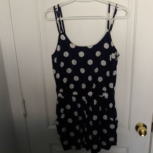 Polka dot romper